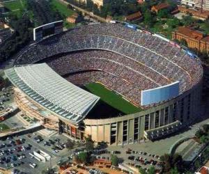 puzzel Stadion van FC Barcelona - Camp Nou -