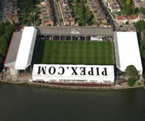 puzzel Stadion van Fulham FC - Craven Cottage -
