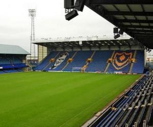 puzzel Stadion van Portsmouth FC - Fratton Park -