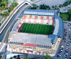 puzzel Stadion van Real Sporting de Gijón - El Molinón -