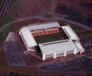 puzzel Stadion van Stoke City FC - Britannia Stadium -