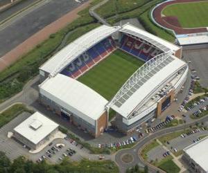 puzzel Stadion van Wigan Athletic FC - De DW Stadium -