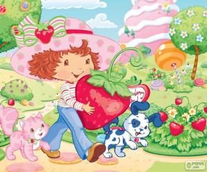 puzzel Strawberry Shortcake