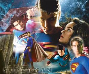 puzzel Superman en Lois Lane