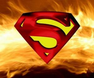 puzzel Superman logo