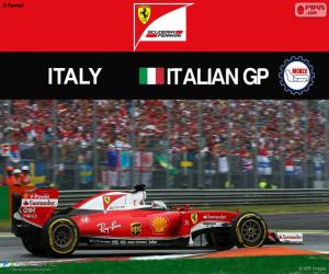 puzzel S.Vettel, G.P Italië 2016