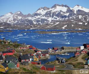 puzzel Tasiilaq, Groenland