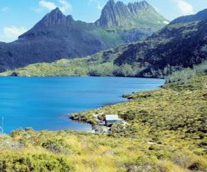 puzzel Tasmaanse wildernis, Australië