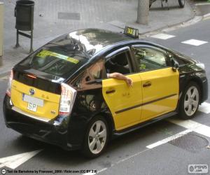 puzzel Taxi Barcelona