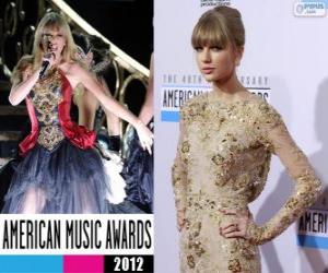 puzzel Taylor Swift, Music Awards 2012