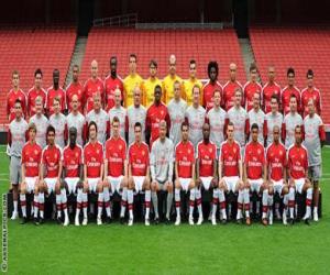 puzzel Team van Arsenal FC 2009-10