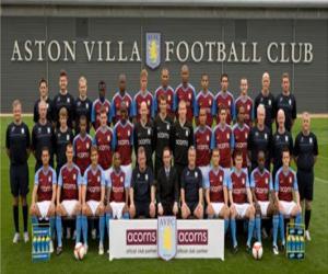 puzzel Team van Aston Villa FC 2009-10