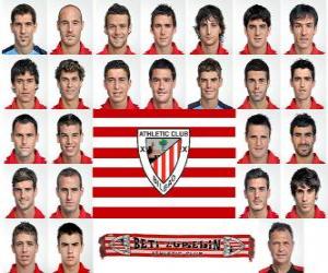 puzzel Team van Athletic de Bilbao 2010-11