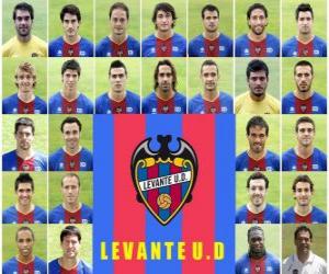 puzzel Team van Levante UD 2010-11
