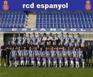 puzzel Team van RCD Espanyol 2008-09
