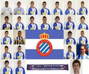 puzzel Team van RCD Espanyol 2010-11