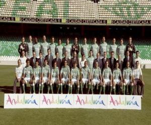 puzzel Team van Real Betis 2008-09