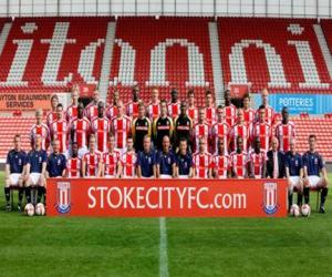 puzzel Team van Stoke City FC 2008-09
