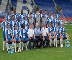 puzzel Team van Wigan Athletic FC