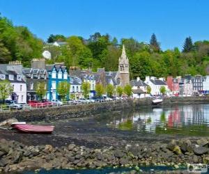 puzzel Tobermory, Mull, Schotland