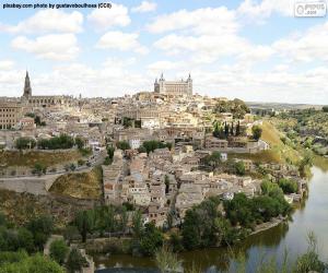 puzzel Toledo, Spanje