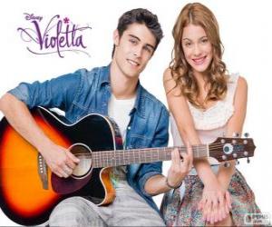 puzzel Tomás en Violetta