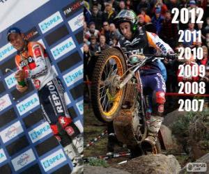 puzzel Toni Bou 2012 trial world champion