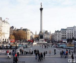 puzzel Trafalgar Square, Londen