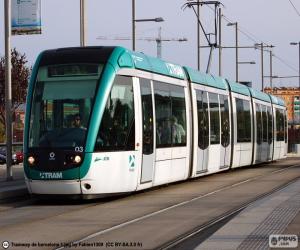 puzzel TRAM, Barcelona