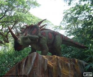 puzzel Triceratops Dinosaurus