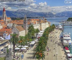 puzzel Trogir, Kroatië