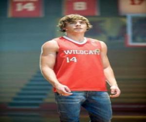 puzzel Troy Bolton (Zac Efron)