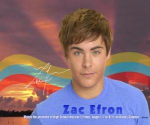 puzzel Troy Bolton (Zac Efron)