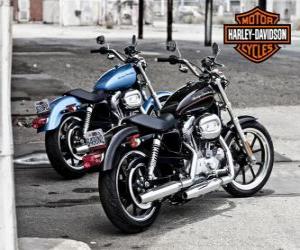 puzzel Twee Harley davidson