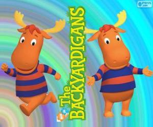 puzzel Tyrone, de Backyardigans