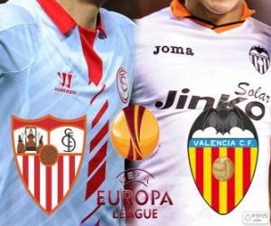 puzzel UEFA Europa League 2013-14 halve finale, Sevilla - Valencia