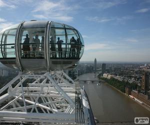 puzzel Uitzicht vanaf de London Eye