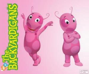 puzzel Uniqua, de Backyardigans