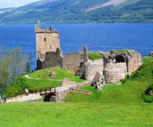 puzzel Urquhart Castle, Schotland