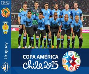 puzzel Uruguay Copa America 2015