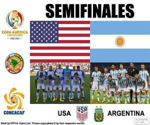 puzzel USA-ARG, Copa America 2016