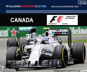 puzzel Valtteri Bottas, Grand Prix van Canada 2016