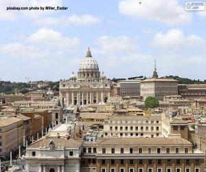 puzzel Vaticaanstad, Italië