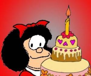 puzzel Verjaardag van Mafalda