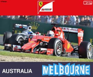 puzzel Vettel G.P Australië 2015