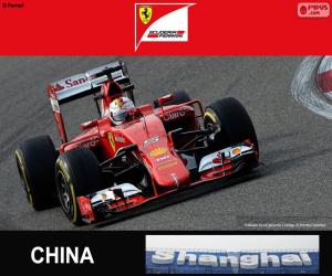 puzzel Vettel G.P China 2015