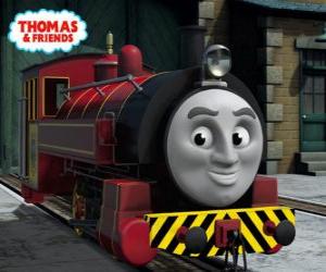 puzzel Victor is de manager van de Sodor Steamworks