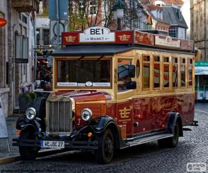 puzzel Vintage bus