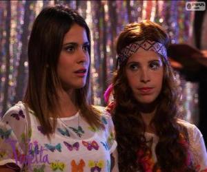 puzzel Violetta en Camila