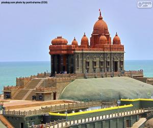 puzzel Vivekananda Rock Memorial, India